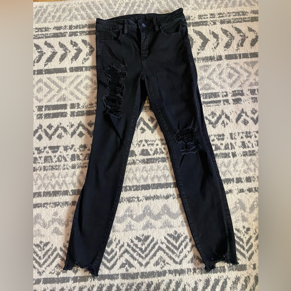 American Eagle Black Skinny Jean